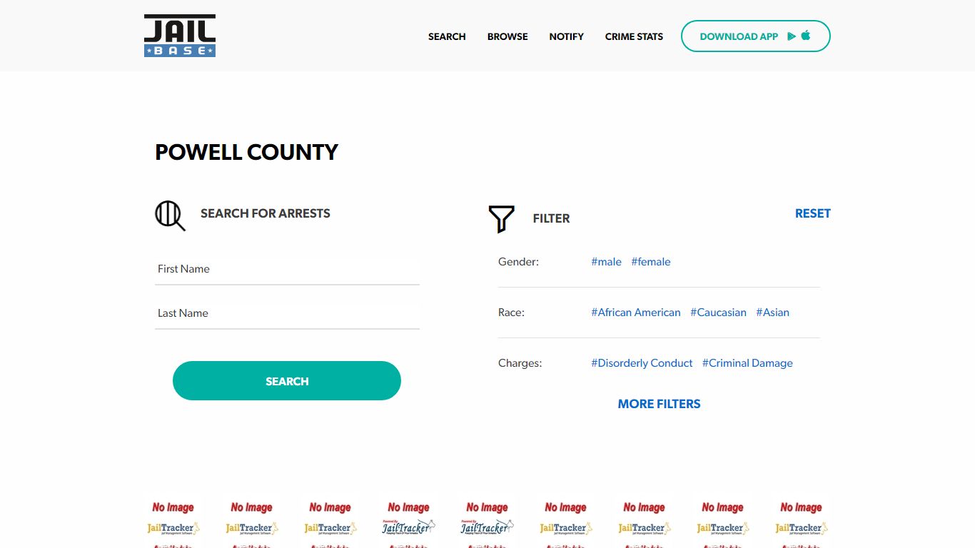 Powell County Jail Inmate Search and Mugshots | JailBase